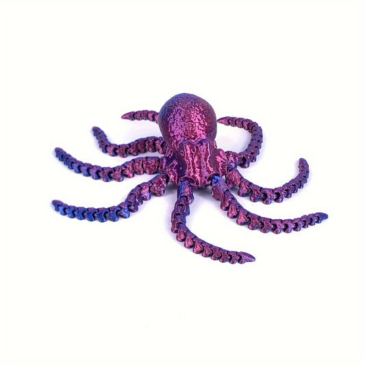 3D Printed Octopus Laser Holographic