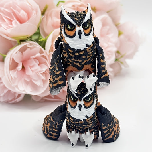 3D Printed Owl Statue Ornament