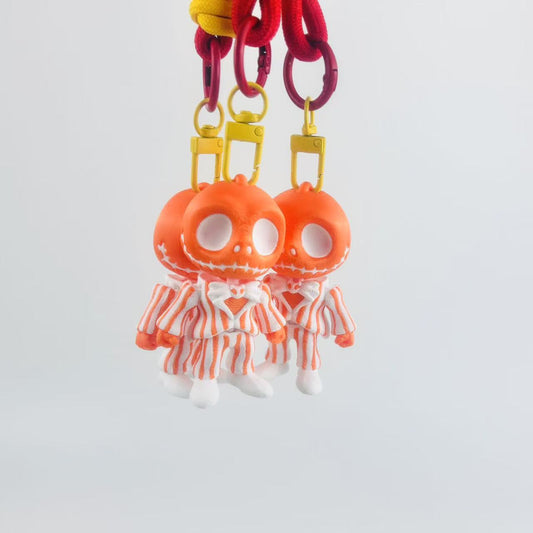 3D Printed Pumpkin Man Pendant
