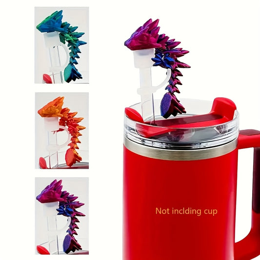 3D Printed Silicone Straw Cover