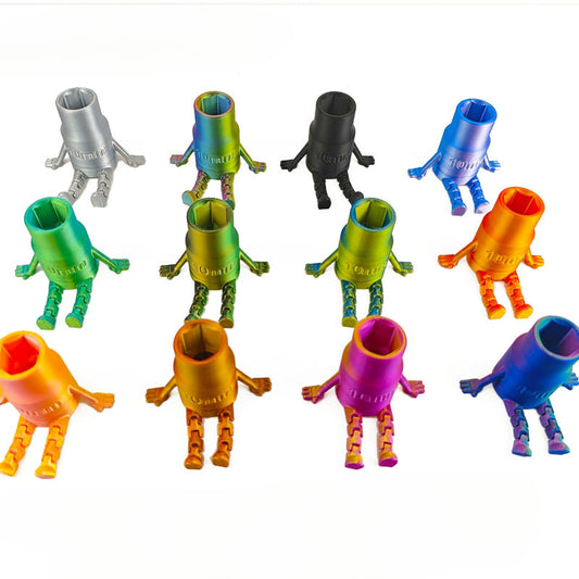 3D Printed Socket Figurine Model